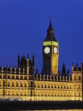 Big Ben Clock Tower and Houses of Parliament Photographic Print