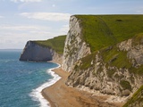 Buy Cliffs above Lulworth Cove on Dorset's Jurassic Coast at AllPosters.com