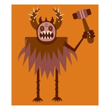 Monster with hammer