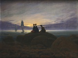 Buy Moonrise over the Sea at AllPosters.com