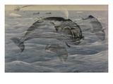 Buy A Painting of Greenland Right Whales, also known as Bowheads at AllPosters.com