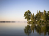 Lake in morning light