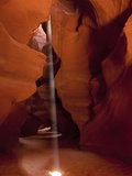 USA Arizona Upper Antelope Canyon Sunbeams