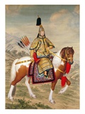 Buy The Qianlong Emperor in Ceremonial Armour on Horseback at AllPosters.com