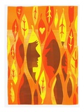 Couple Looking at Each Other Giclee Print