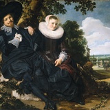 Marriage Portrait of Isaac Massa and Beatrix van der Laen