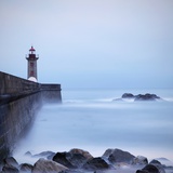 Lighthouse at dusk