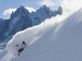 Backcountry skier Photographic Print