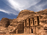 Nabatean tombs of Petra in Jordan