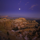 Moonrise over Bryce Canyon National Park