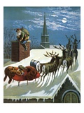 Down the Chimney St. Nicholas Came