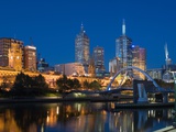 Buy The Yarra River and Melbourne Skyline at AllPosters.com