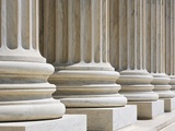 Row of stone columns