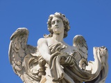 Angel statue on Sant'Angelo Bridge