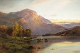 A View of Loch Lomond near Inversnaid, Scotland