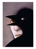 Face And Bird Giclee Print