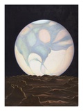 A Painting of Mars Seen from its Moon, Phobos