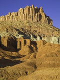 Buy Castle and Fluted Wall Formations in Capitol Reef National Park at AllPosters.com