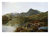 Buy Llyn Y Cwm Fflynnon, North Wales at AllPosters.com