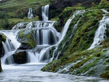 Waterfalls at Gjainfossar