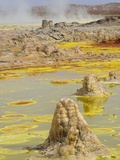 Buy Sulfuric acid pond and fumarole at Dallol maar in Ethiopia at AllPosters.com