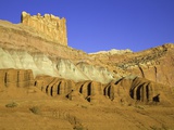 Buy Castle and Fluted Wall Formations in Capitol Reef National Park at AllPosters.com