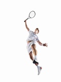 Man playing tennis