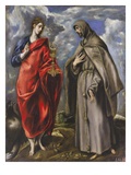 Saint John the Evangelist and Saint Francis