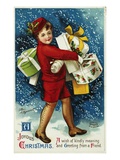 A Joyous Christmas. A Wish of Kindly Meaning and Greeting from a Friend