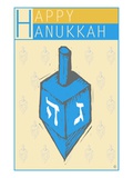 Buy Happy Hanukkah, with a Dreidel at AllPosters.com