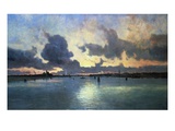Sunset on the Laguna, Venice, Italy