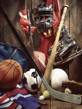 Buy Variety of Sports Equipment at AllPosters.com