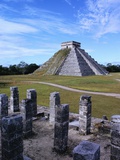 Pyramid of Kukulkan at Chichen-Itza