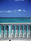 Buy Railing next to the Beach at AllPosters.com