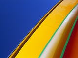 Brightly Colored Boat Exterior