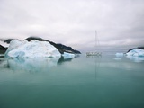 Sailboat Cruising the Arctic