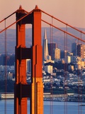 Golden Gate Bridge and San Francisco Skyline