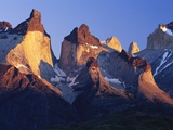 Buy Morning Sunlight Hitting Cuernos del Paine at AllPosters.com