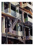 Soho Fire Escapes