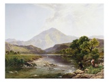Moel Hebog from the Stepping Stone, Wales