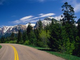 Road Through Glacier National Park