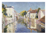 A Canal in Burano, Venice