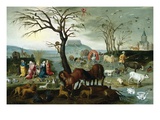 Noah's Ark-The Animals Leave the Ark