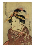 The Actor Iwai Hanshiro V as Yaoya Oshici by Utagawa Kunisada