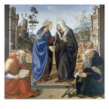 Visitation, With Saint Nicholas and Saint Anthony Abbot