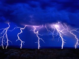 Lightning Storm over Prairie