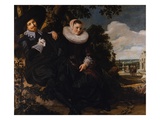 Marriage Portrait of Isaac Massa and Beatrix van der Laen
