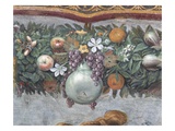 Detail of Fruits and Decorative Border from the Loggia of Cupid and Psyche Giclee Print