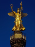 Detail of the Victory Column Statue by Friedrich Darke