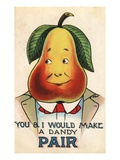 You & I Would Make a Dandy Pair Giclee Print
